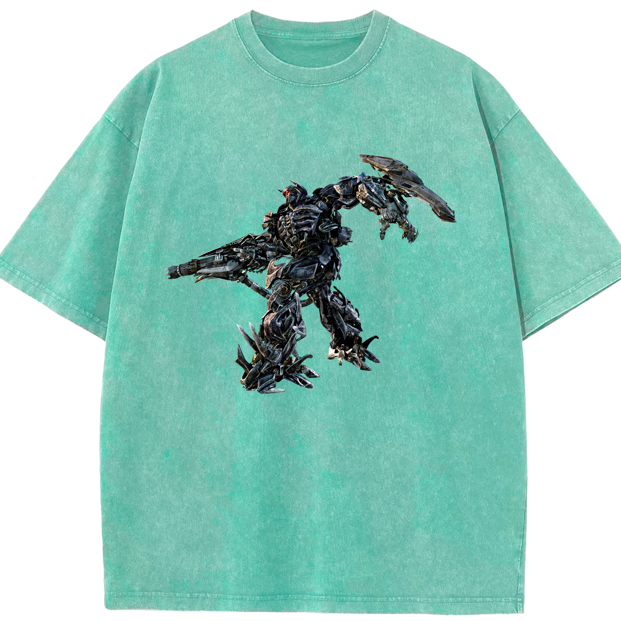 （画像用） Transformers トランスフォーマー 綿100% ヴィンテージ風 半袖Tシャツ（フロントプリント）